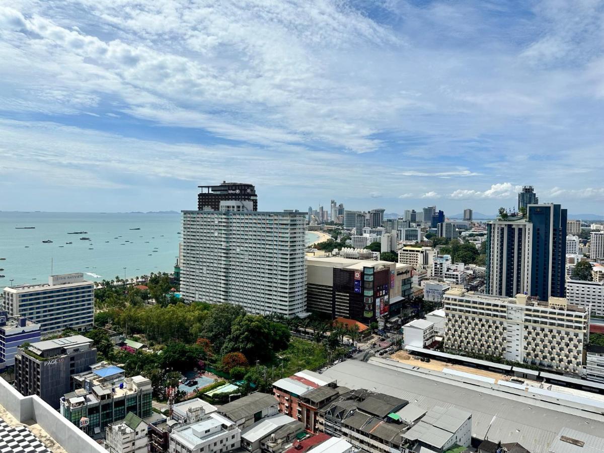 Best Location Condo With Swimming Pool, Gym, Sauna, Washing Mashine, Fast Internet In Central Of Pattaya Zewnętrze zdjęcie