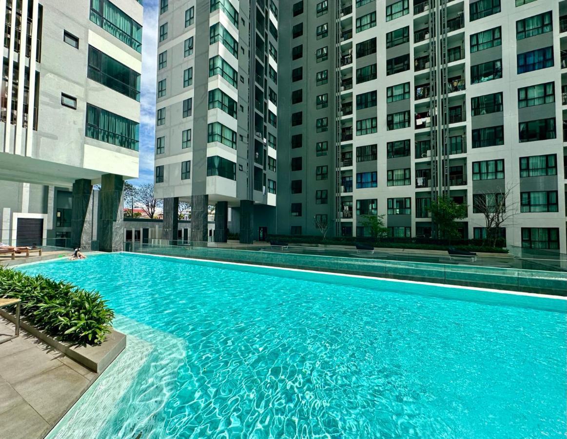 Best Location Condo With Swimming Pool, Gym, Sauna, Washing Mashine, Fast Internet In Central Of Pattaya Zewnętrze zdjęcie