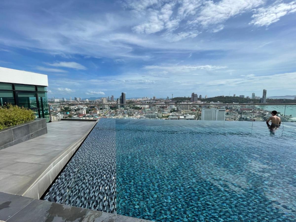 Best Location Condo With Swimming Pool, Gym, Sauna, Washing Mashine, Fast Internet In Central Of Pattaya Zewnętrze zdjęcie